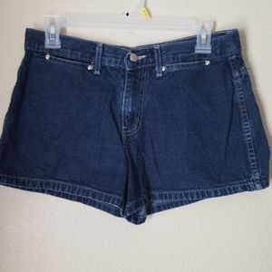 EUC L.E.I. junior Blue Jean Short Shorts, size 9